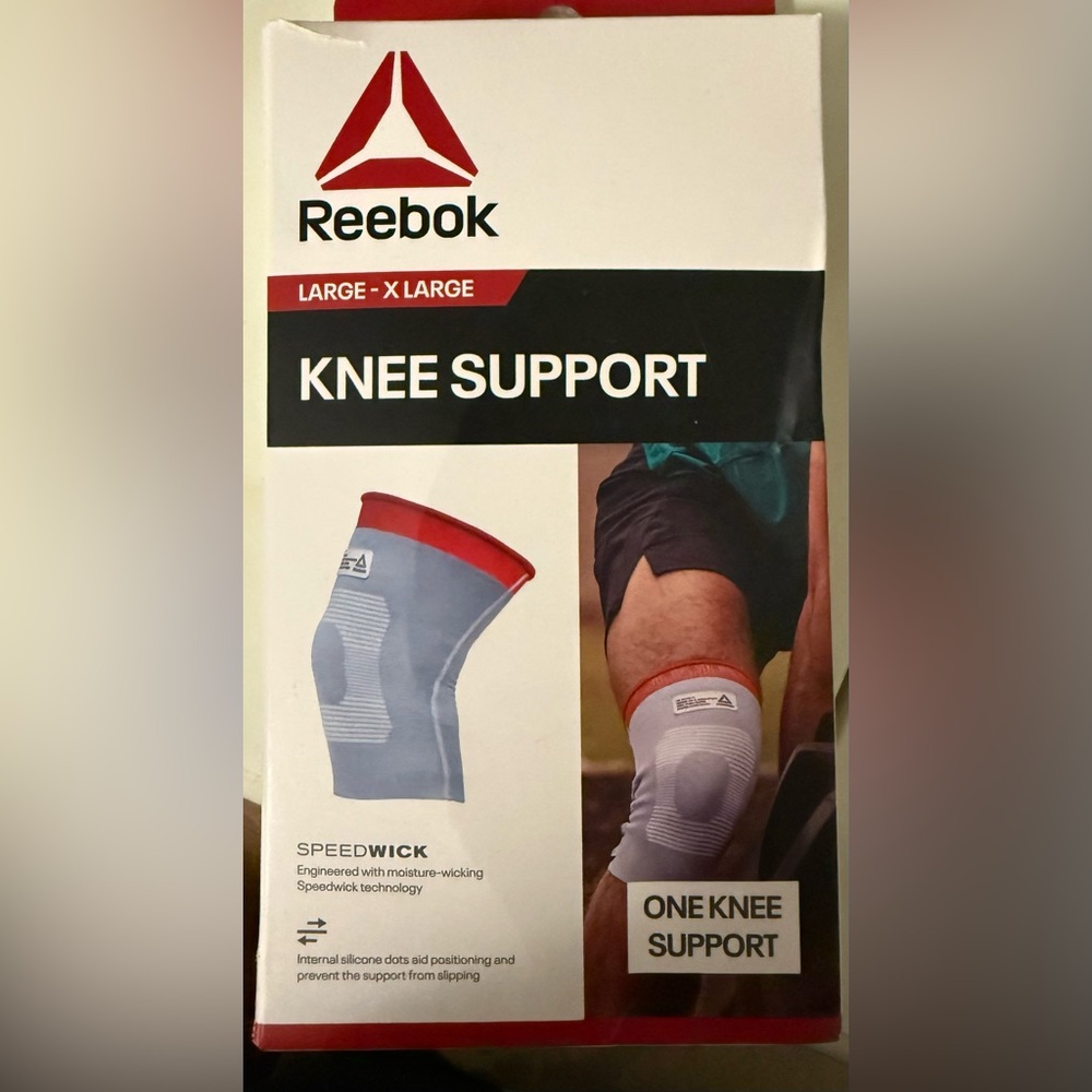 Reebok Red and Blue Knee Support